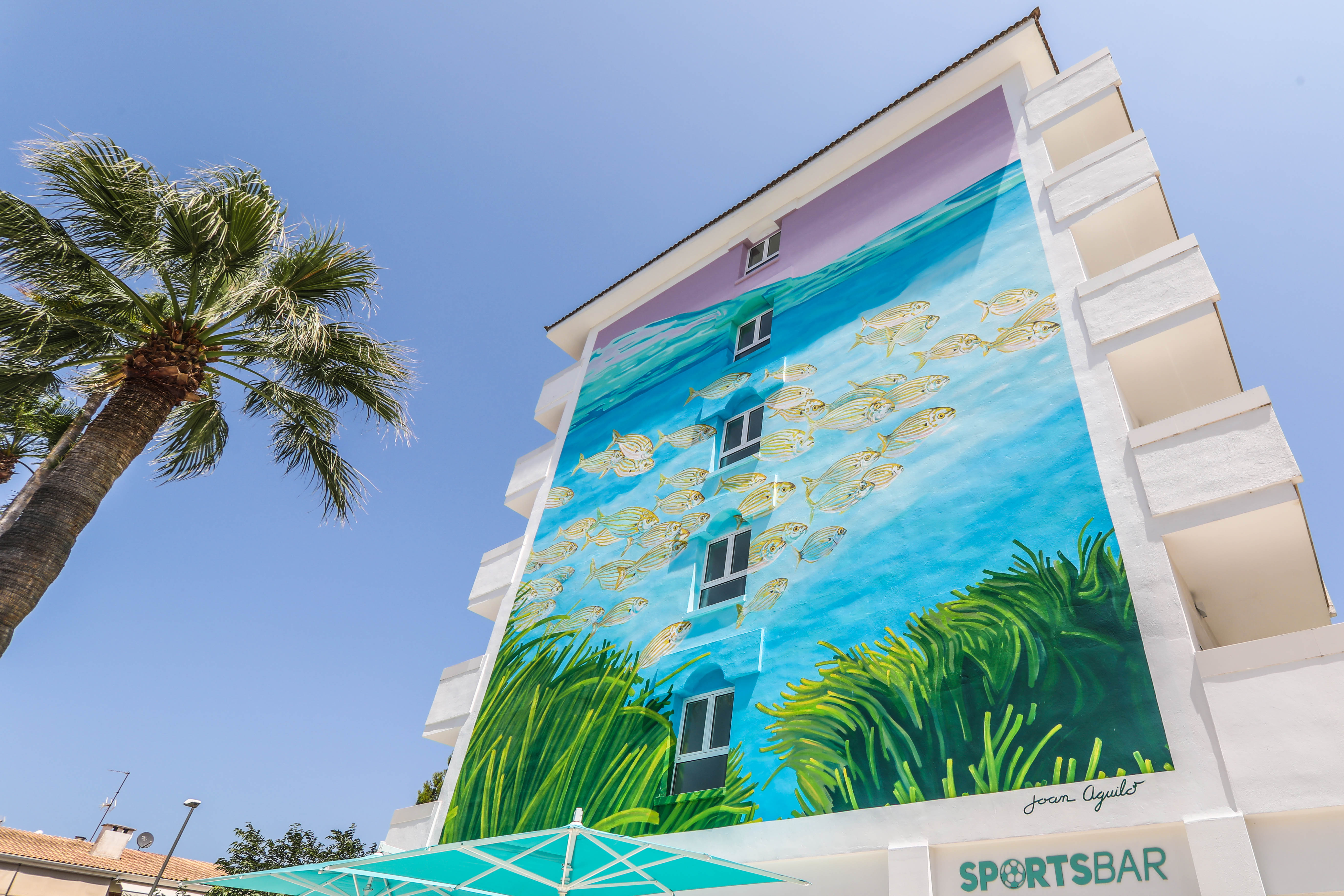 Kennen Sie bereits das Graffiti am Iberostar Alcudia Park?