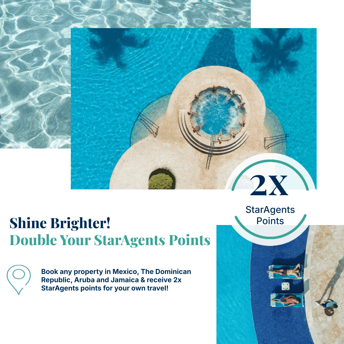 2x StarAgents Points in Mexico & the Caribbean
